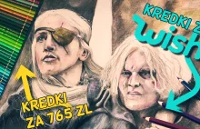 Kredki za 765 ZŁ vs DARMOWE KREDKI z wish.com