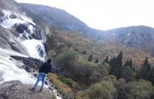Norwegia HUSEDALEN PARK spacer na wodospad #norwegian - YouTube