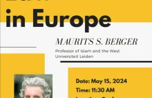 UJ patronuje wykładowi na temat aplikacji prawa szariackiego w Europie