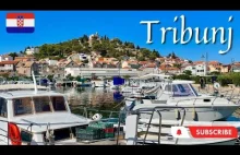 Tribunj Chorwacja 2023 . Spacer promenadą Vodice - Tribunj