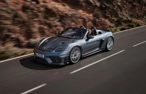 Porsche 718 Spyder RS - Szybkie i zwinne