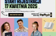 Ruszyła rekrutacja na studia na UMCS na rok akademicki 2025/26!