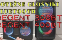 Potężne głośniki Bluetooth Regent 300BT i Regent 400BT - recenzja / test