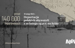 84. rocznica Pierwszej Masowej Zsyłki Polaków na Sybir