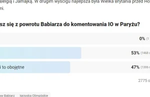 Babiarz wrócił do pracy. A Gazeta.pl zeruje ankietę