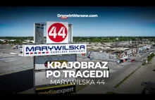 DRAMAT!! Krajobraz po tragedii - tyle zostało z centrum handlowego Marywilska 44