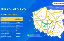 Polska jako megalopolis. Trójskok w 100 minut koleją. Rozwój regionalnych lotnis