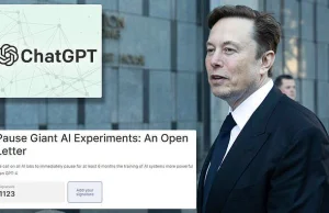 Elon Musk apeluje by wstrzymać prace nad niebezpiecznym AI