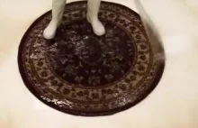 Facet czyści dywanik