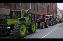 Zaczęło się! Protest rolników w Niemczech LIVE
