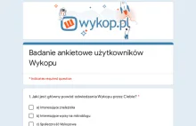 Badanie ankietowe użytkowników Wykopu