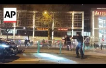 Wideo pokazuje niemiecką policję zatrzymującą podejrzanego