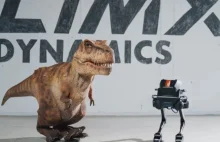 Chiński robot przypominający T-Rexa