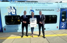 618 milionów złotych unijnej dotacji dla Kolei Dolnośląskich.