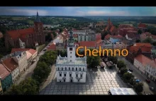 Chełmno z lotu ptaka.