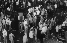 Na Wall Street jest jak w 1929. Krach poprzedzi dekady wojen i konfliktow?