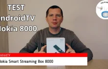 Nokia Streaming Box 8000 4K HDR - Test Przystawki TV z AndroidTV -