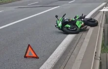 Śmiertelny wypadek na Wisłostradzie. Nie żyje 33-letni motocyklista