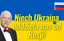 Polsce potrzebna jest niepodległa Ukraina! Janusz Korwin-Mikke o sytuacji za nas