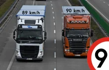 Ogranicznik dla ciężarówek, problem z wyprzedzaniem i przestarzałe ograniczenie