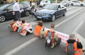 Wiceminister skomentował blokady dróg przez aktywistów