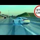 Poślizg Porsche na A1
