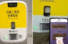 Toalety publiczne w Chinach wymagają obejrzenia reklam, aby otrzymać papier