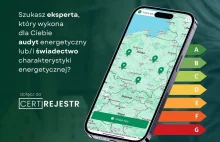 Zrobiłem wyszukiwarkę osób sporządzających świadectwa energetyczne