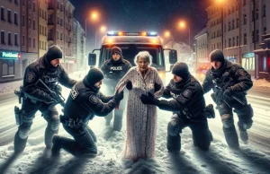 Video - Nocne Znalezisko w Białymstoku: Policja Ratuje Seniorkę w Koszuli Nocnej