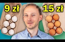 Czy warto dopłacać? Jajka "0" ekologiczne CZY zwykłe "2" i "3"?