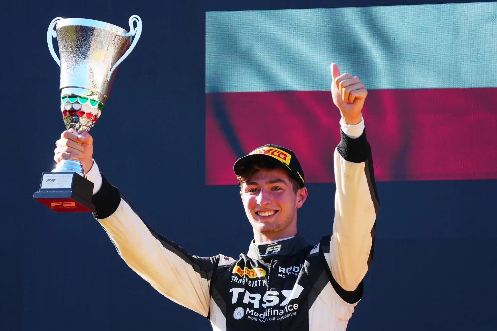 Roman Biliński wygrywa wyścig FIA F3