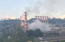 Atak ukraińskich dronów. Rosyjska rafineria w ogniu