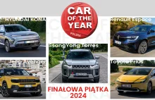 Renault Espace i Jeep Avenger w finale Car of the Year Polska 2024