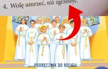 Zdjęcie podręcznika do religii obiegło sieć. Eksperci biją na alarm