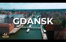 Gdańsk z drona - Śródmieście