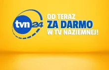 TVN24 dostępny bez kodowania w DVB-T !!!