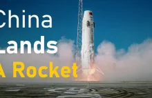 Chiński startup skopiował osiągnięcie SpaceX budując lądujące rakiety