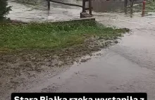 Stara Białka zalana