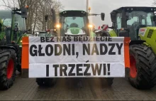 Protest rolników we Wrocławiu. Budynek KE obrzucony jajkami