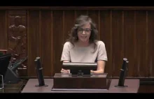 Klaudia Jachira na temat projektu ustawy o zmianie definicji gwałtu