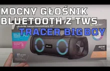 TRACER BigBoy TWS - mocny głośnik Bluetooth z TWS i funkcją Powerbank