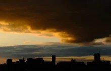 Zachód Słońca Katowice piątek 11/10/2024 Fot.Piotr Witowski Urokliwy Śląsk