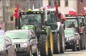 Protest rolników. Blokady dróg w całej Polsce.