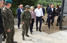 Migranci zaatakowali polskie patrole. Rzucali kamieniami i kłodami drzew