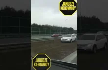 WARIACI zawracają i jadą pod prąd autostradą A1 - 23.02.2025
