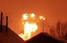 Dwa wybuchy tej samej magistrali gazowej w Rosji w jeden dzień (WIDEO)