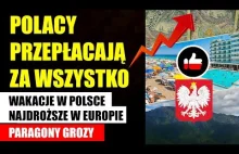 Wakacje w Polsce droższe niż za granicą | Polacy przepłacają za wszystko