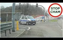 Policja na czerwonym i pod prąd w Lublinie