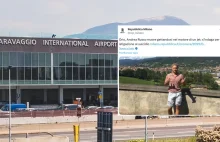 To jego wciągnął silnik samolotu w Bergamo. Wiadomo, kim był 35 latek.