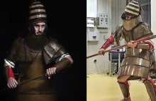Greccy żołnierze z piechoty morskiej ćwiczyli w starożytnym ekwipunku